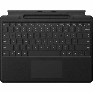 Microsoft Keyboard/Cover Case Microsoft Surface Pro 9, Surface Pro 8, Surface Pro 10, Surface Pro 11 Tablet - English Keyboard - Black