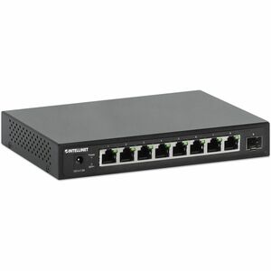 Intellinet 9-Port Switch with 8 x 2.5G Ethernet Ports and 1 SFP+ Uplink