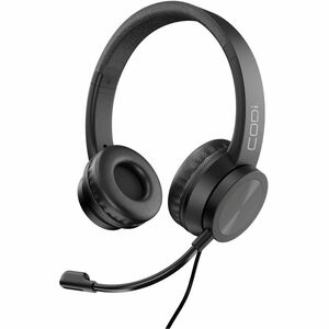 CODi Voice-Isolating 3.5mm Headset with Pivoting Boom Microphone