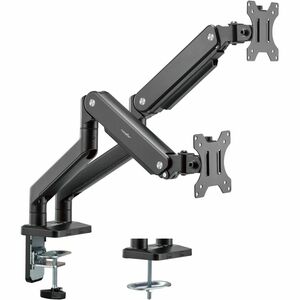 Rocstor ErgoReach Mounting Arm for Monitor - Black - Landscape/Portrait