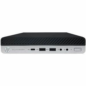 Joy Systems - HP EliteDesk 800 G4 Desktop Computer - Intel Core i7 8th Gen i7-8700T - 16 GB - 256 GB SSD - Small Form Factor - Refurbished