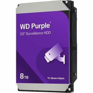 WD-IMSourcing Purple WD84PURZ 8 TB Hard Drive - 3.5" Internal - SATA (SATA/600) - Conventional Magnetic Recording (CMR) Method