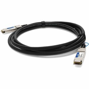 AddOn Arista Networks® CAB-Q-Q-100G-3M to Mellanox® MCP1600-C003 Compatible TAA Compliant 100GBase-CU QSFP28 to QSFP28 Direct Attach Cable (Passive Twinax, 3m)
