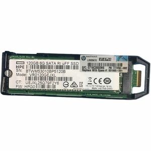 HPE - Certified Genuine Parts 120 GB Solid State Drive - M.2 2280 Internal - SATA (SATA/600) - Read Intensive