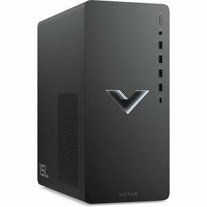 VICTUS TG02-0000a TG02-0120 Gaming Desktop Computer - AMD Ryzen 5 5600G - 8 GB - 512 GB SSD - Mica Silver