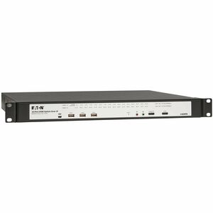 Eaton 32-Port Cat5e KVM over IP Switch - Virtual Media, 2 Remote/1 Local User, HDMI Output, 1U Rack-Mount, TAA