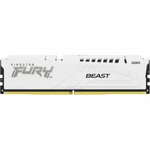 Kingston 16GB (1x16GB) DDR5 6000MT/s CL30 FURY Beast White XMP