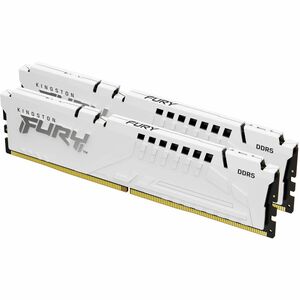 Kingston 32GB (2x16GB) DDR5 6000MT/s CL30 FURY Beast White XMP