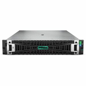 HPE ProLiant DL380 G11 2U Rack Server - 1 x Intel Xeon Silver 4510 2.40 GHz - 64 GB RAM - 16 TB HDD - (2 x 8TB) HDD Configuration - Serial ATA, Serial Attached SCSI (SAS) Controller