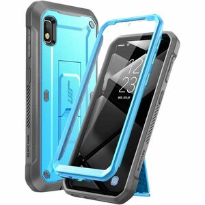 SUPCASE Unicorn Beetle Pro Rugged Carrying Case (Holster) Samsung Galaxy A10e Smartphone - Blue