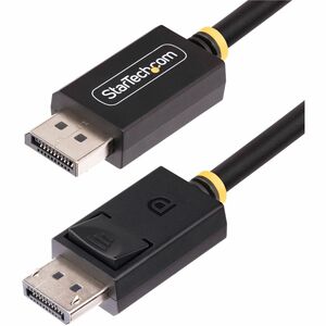 StarTech.com 6ft DisplayPort 2.1 Cable, VESA Certified DP40 DisplayPort Cable w/UHBR10/HDR/DSC 1.2a/HDCP 2.2, 8K 60Hz, DP 2.1 Cord