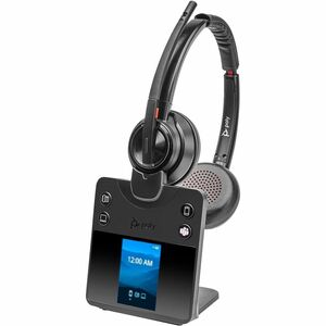 Poly Savi 8420 Office Stereo Microsoft Teams Certified DECT 1920-1930 MHz Headset TAA