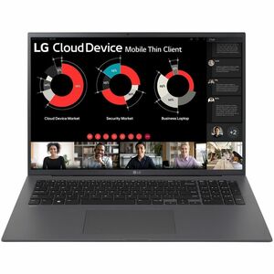 LG gram 17ZT90R-G.AX34U1 17" Notebook - WQXGA - 60 Hz - Intel Core i3 13th Gen - 8 GB - 256 GB PCI Express NVMe 4.0 SSD - Charcoal Gray