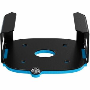 Rack Solutions Wall Mount for Docking Station - Black - TAA Compliant