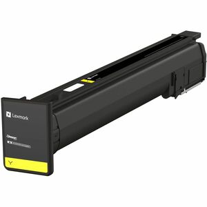 Lexmark Original Laser Toner Cartridge - Box - Return Program - Yellow - 1 Pack