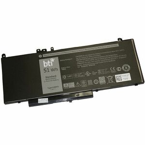 BTI 451-BBLK-BTI 7.4V 51WHR LI-ION BATTERY 0G5M10, 5XFWC, K9GVN, WYJC2, 451-BBLK, 8V5GX, PF59Y, YM3TC, 451-BBLL, F5WW5, R9XM9, 451-BBLN, G5M10, VMKXM LATITUDE E5450, E5550