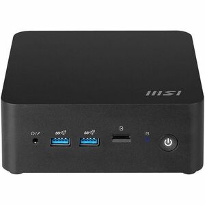 MSI CubiNUC023BTAA Mini PC Barebone, Intel Core 3-100U, Non-OS, 3Y advanced replacement warranty TAA Compliant