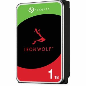 Seagate IronWolf ST1000VN008 1 TB Hard Drive - 3.5" Internal - SATA (SATA/600) - Conventional Magnetic Recording (CMR) Method