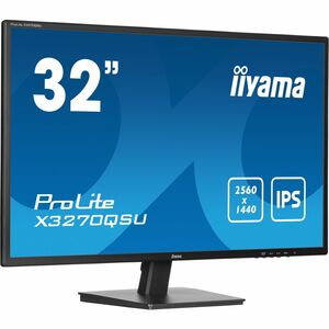 iiyama ProLite X3270QSU-B1 32" Class WQHD LED Monitor - 16:9 - Matte Black