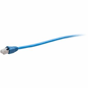 C2G 3ft Cat5e Snagless Shielded Ethernet Cable - TAA Compliant F-Series Blue - Patch cable - RJ-45 (M) to RJ-45 (M)