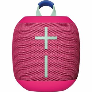 Ultimate Ears WONDERBOOM 4 Portable Waterproof Bluetooth Speaker With Big Bass and 360-Degree Sound, Dustproof Floating Speaker With 131ft (40m) Range, Pink