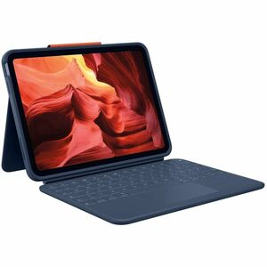 Logitech Rugged Combo 4 Touch Rugged Keyboard/Cover Case Apple iPad (10th Generation) Tablet