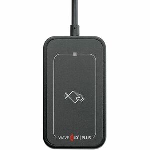 RF IDeas RDR-80032BK0 WAVE ID Plus SDK V2 with iCLASS ID & Seos Black Virtual COM Reader