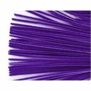 DBLG Import 4mm x 12" Purple Chenilles