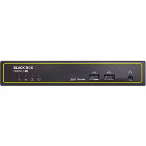 Emerald&reg; Emerald PE KVM-over-IP - DisplayPort, USB 2.0, Audio, Dual Network Ports RJ45 and SFP