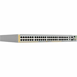 Allied Telesis CentreCOM x330 x330-52GTX 50 Ports Manageable Layer 3 Switch - Gigabit Ethernet, 2.5 Gigabit Ethernet, 5 Gigabit Ethernet, 10 Gigabit Ethernet - 10/100/1000Base-T, 2.5GBase-T, 5GBase-T, 10GBase-T, 1000Base-X, 10GBase-X