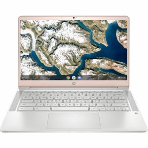 HP Chromebook 14a-na0000 14a-na0702ds 14" Chromebook - HD - Intel Celeron N4120 - 4 GB - 128 GB Flash Memory - Pale Rose Gold