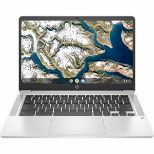 HPI SOURCING - NEW Chromebook 14a-na1000 14a-na1047nr 14" Chromebook - HD - Intel Celeron N4500 - 4 GB - 32 GB Flash Memory - Mineral Silver, Natural Silver