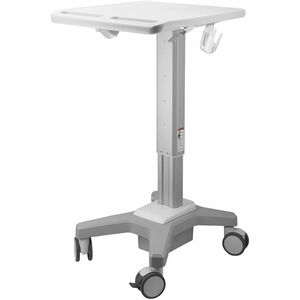 Amer Mounts Light Pedestal Medical Cart (Max Load 22.05 lbs)