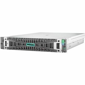 HPE ProLiant DL345 G11 2U Rack Server - 1 x AMD EPYC 9354P 3.25 GHz - 256 GB RAM - 3.84 TB SSD - (2 x 1.92TB) SSD Configuration - Serial ATA/600 Controller