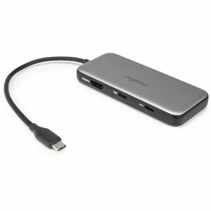 Rocstor Type-C to HDMI/USB-A 10GX2/Type-C 10G data/SD/TF/PD Charging with DP1.4 Alt mode