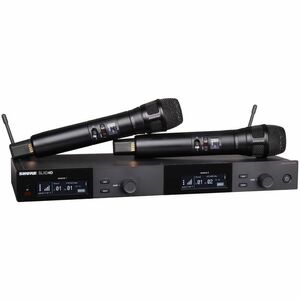 Shure SLXD24D/N8SB Dual Wireless System With 2 Nexadyne 8/S Handheld Transmitters