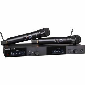 Shure SLXD24D/N8CB Dual Wireless System With 2 Nexadyne 8/C Handheld Transmitters