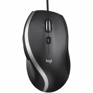 Logitech M500s Advanced Corded Mouse with Advanced Hyper-fast Scrolling & Tilt, Customizable Buttons, Graphite