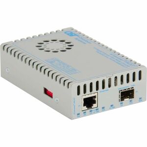 Omnitron Systems iConverter 10GXT 10/100/1000BASE T to 1000/10G Fiber Media Converter