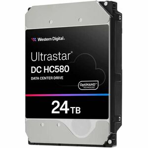 WD Ultrastar DC HC580 0F62802 24 TB Hard Drive - 3.5" Internal - SAS (12Gb/s SAS) - Conventional Magnetic Recording (CMR) Method