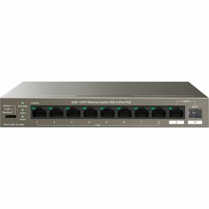 Tenda TEG1110PF-8-102W 9GE+1SFP Ethernet Switch With 8-Port PoE
