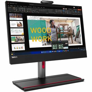 Lenovo ThinkCentre M90a Gen 5 12SH002FUS All-in-One Computer - Intel Core i7 14th Gen i7-14700 - vPro Technology - 32 GB - 1 TB SSD - 23.8" Full HD - Desktop - Black