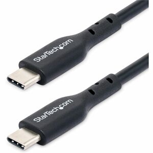 StarTech.com 6ft (1.8m) USB-C Charging Cable, USB 2.0 Type-C Laptop Charger Cord, 60W Power Delivery, TPE Jacket, Data Transfer Cable