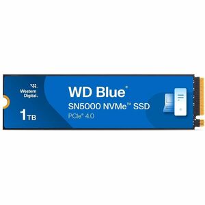 WD Blue SN5000 WDS100T4B0E 1 TB Solid State Drive - M.2 2280 Internal - PCI Express NVMe (PCI Express NVMe 4.0 x4)