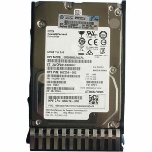HPE 600 GB Hard Drive - 2.5" Internal - SAS (12Gb/s SAS)