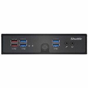 Shuttle XPC slim Barebone System - Slim PC - 1 x Processor Support - 1 Celeron 12th Gen 7305 1.10 GHz Penta-core (5 Core)