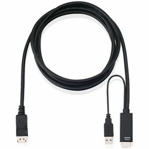 IOGEAR 10 ft. Active 4K HDMI to DisplayPort Cable