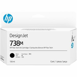 HP 738M Original Inkjet Ink Cartridge - Black - 1 Pack