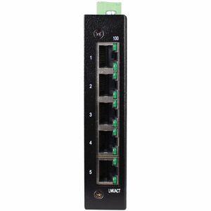 Eaton NFI-U05A 5 Ports Ethernet Switch - Fast Ethernet - 10/100Base-T - Black - TAA Compliant