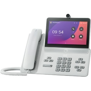 Cisco 8875 IP Phone - Refurbished - Corded - Corded - Wi-Fi, Bluetooth - Desktop - White